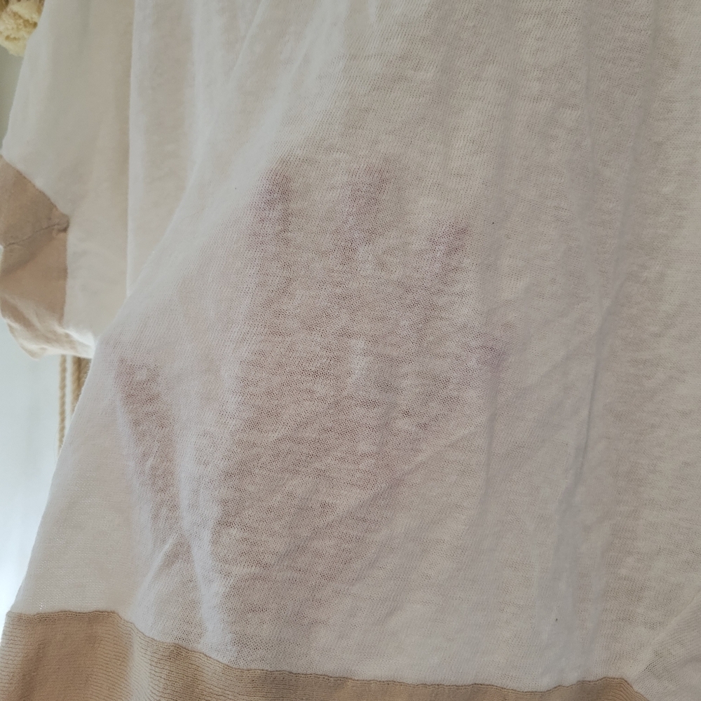 Loft Batwing Linen Cotton Shirt - Size Small - Picture 5 of 6